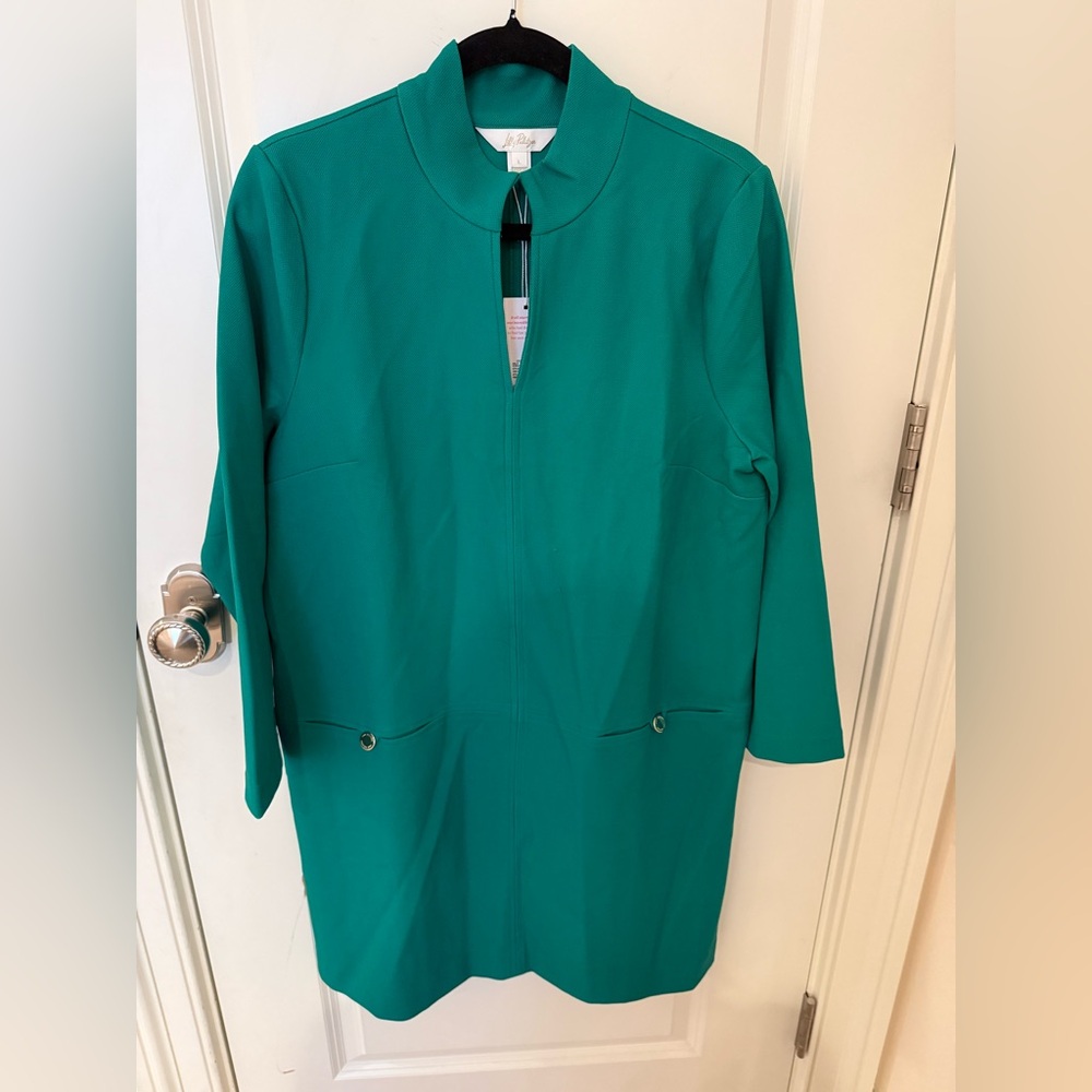 NWT Lily Pulitzer Rosie Dress in Fiddle Leaf Green Size L